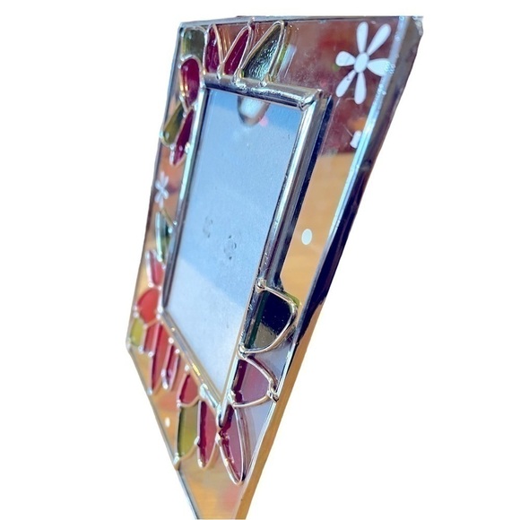 Set Of 2 Stained Glass Look, Picture Frames, Excellent Condition,Christmas Motif - Picture 7 of 7